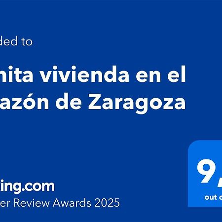 Apartmán Bonita Vivienda En El Corazon De Zaragoza Exteriér fotografie